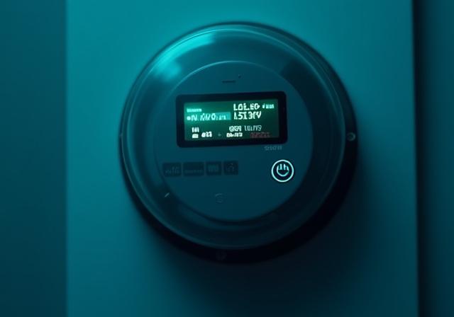 عداد كهرباء رقمي ذكي